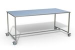 Table acier inoxydable à 1 plateau 200x100x90 cm
