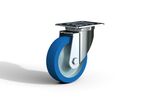 Roulette pivotante diam. 160 mm bleue Chariot préparation aluminium 154x710x1700 cm