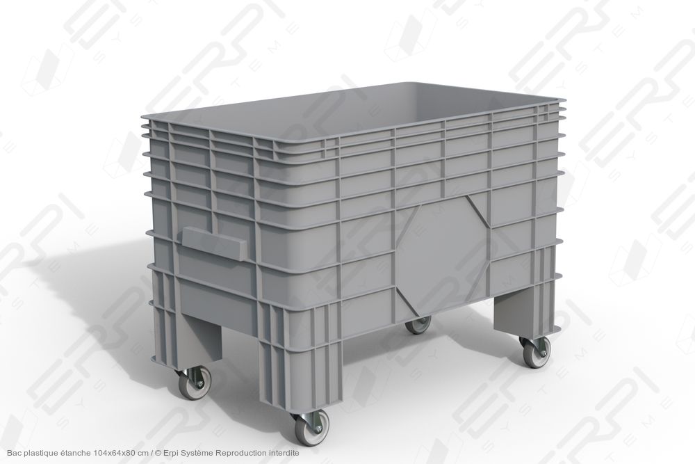 Lot De 4 Plateaux Laboratoire Plastique Résistants Acides & Bases – 24,6 X 18,5 Cm Étanche
